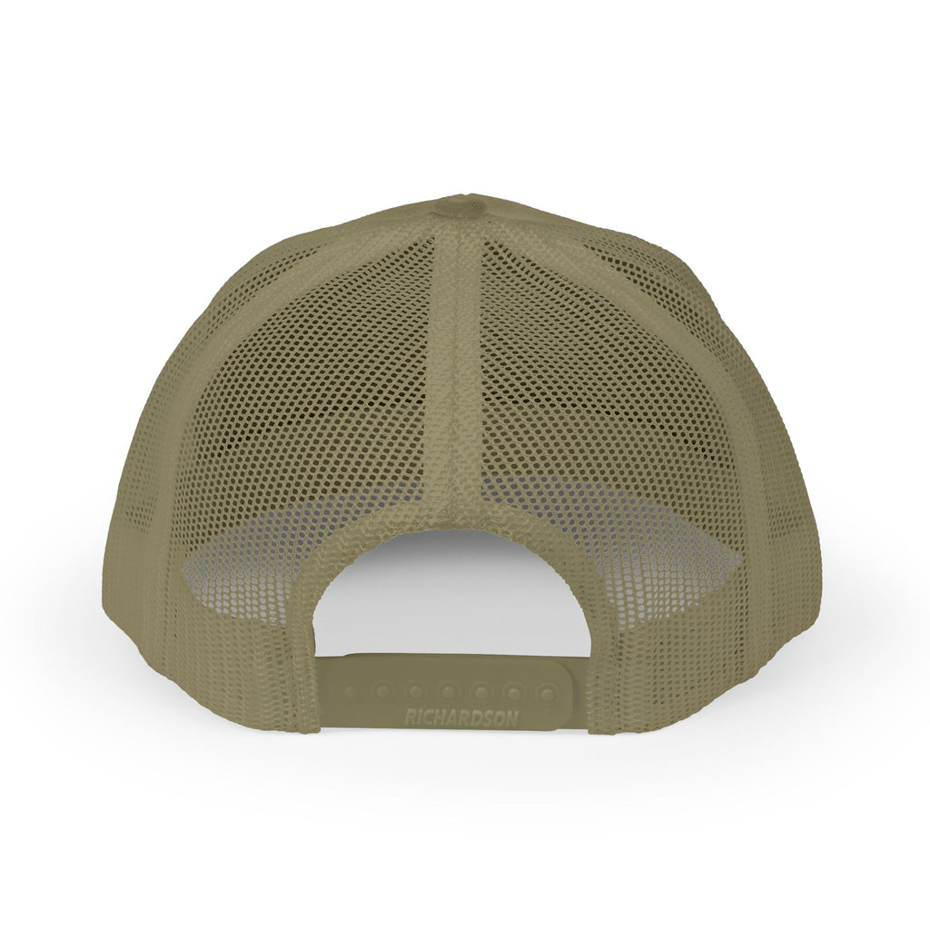 Embroidered Snapback Mesh Hat