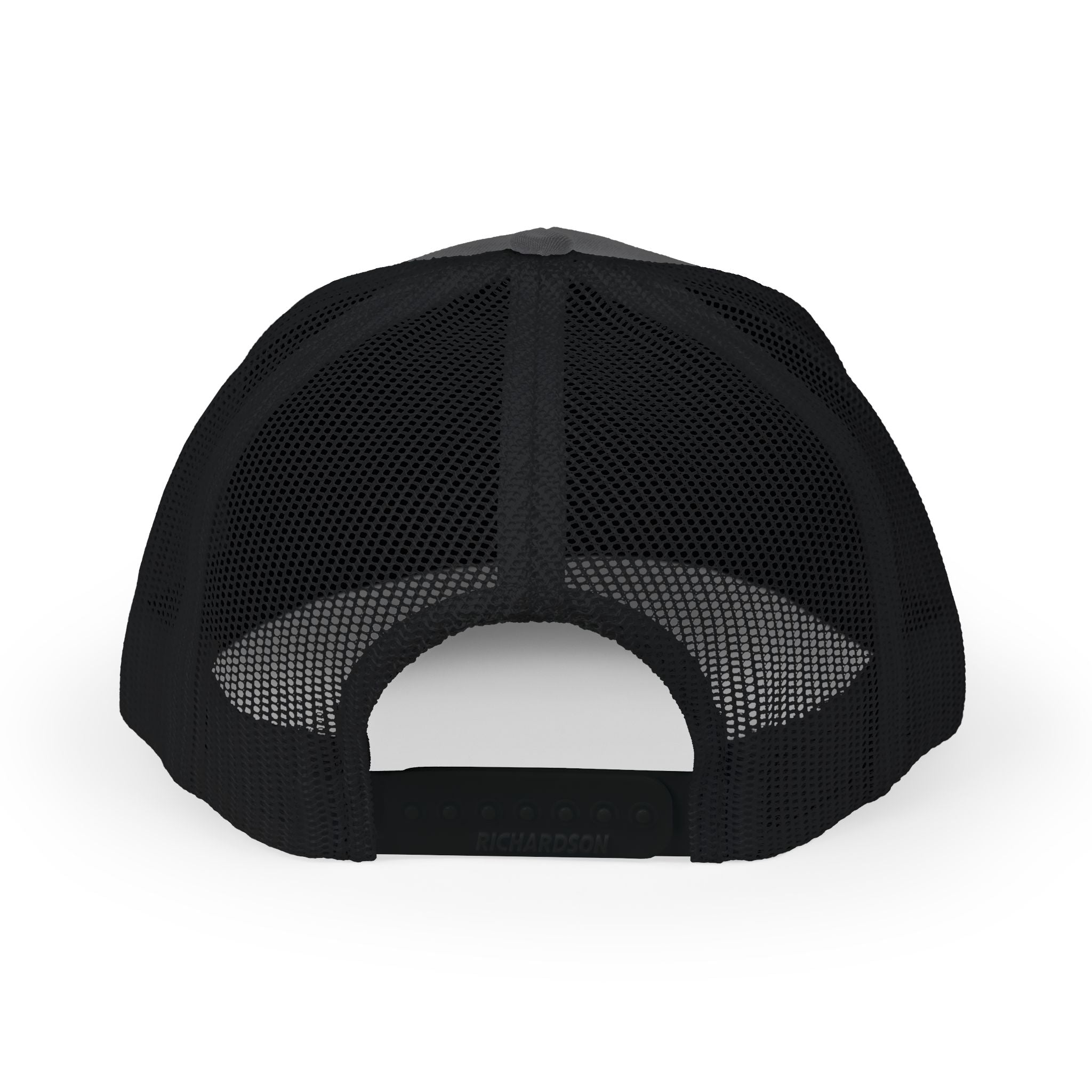 Embroidered Snapback Mesh Hat