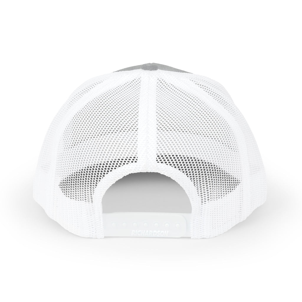 Embroidered Snapback Mesh Hat