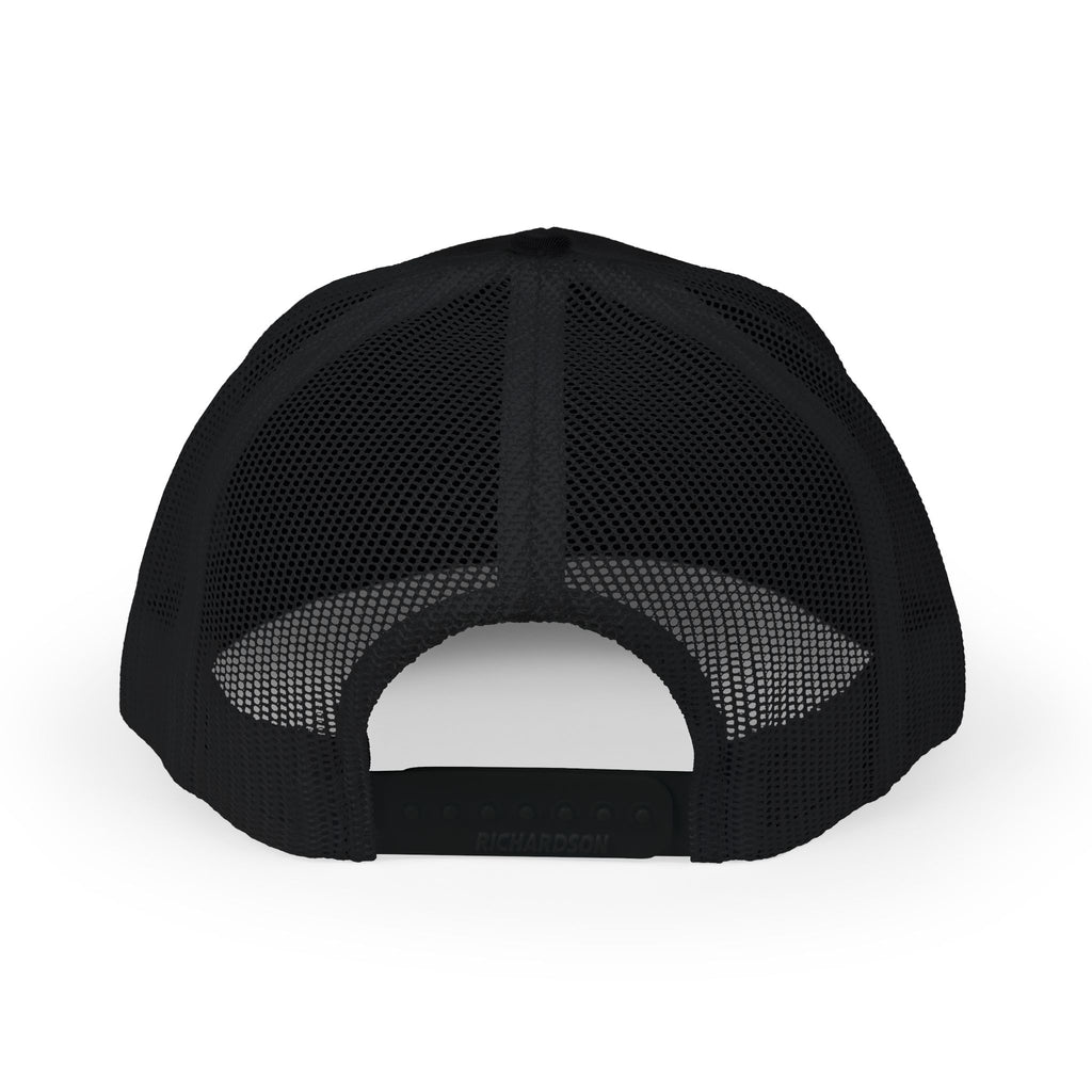 Embroidered Snapback Mesh Hat