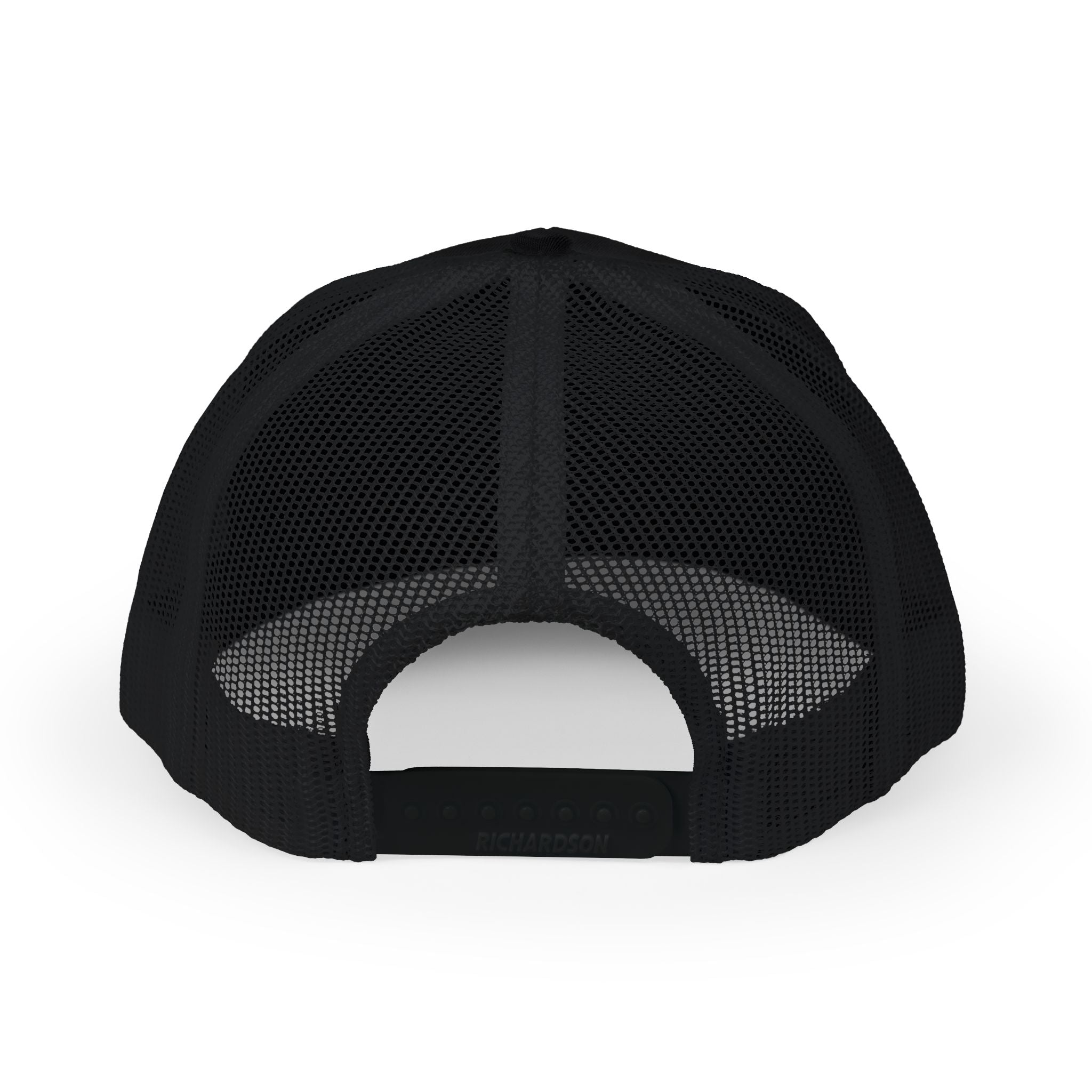 Embroidered Snapback Mesh Hat