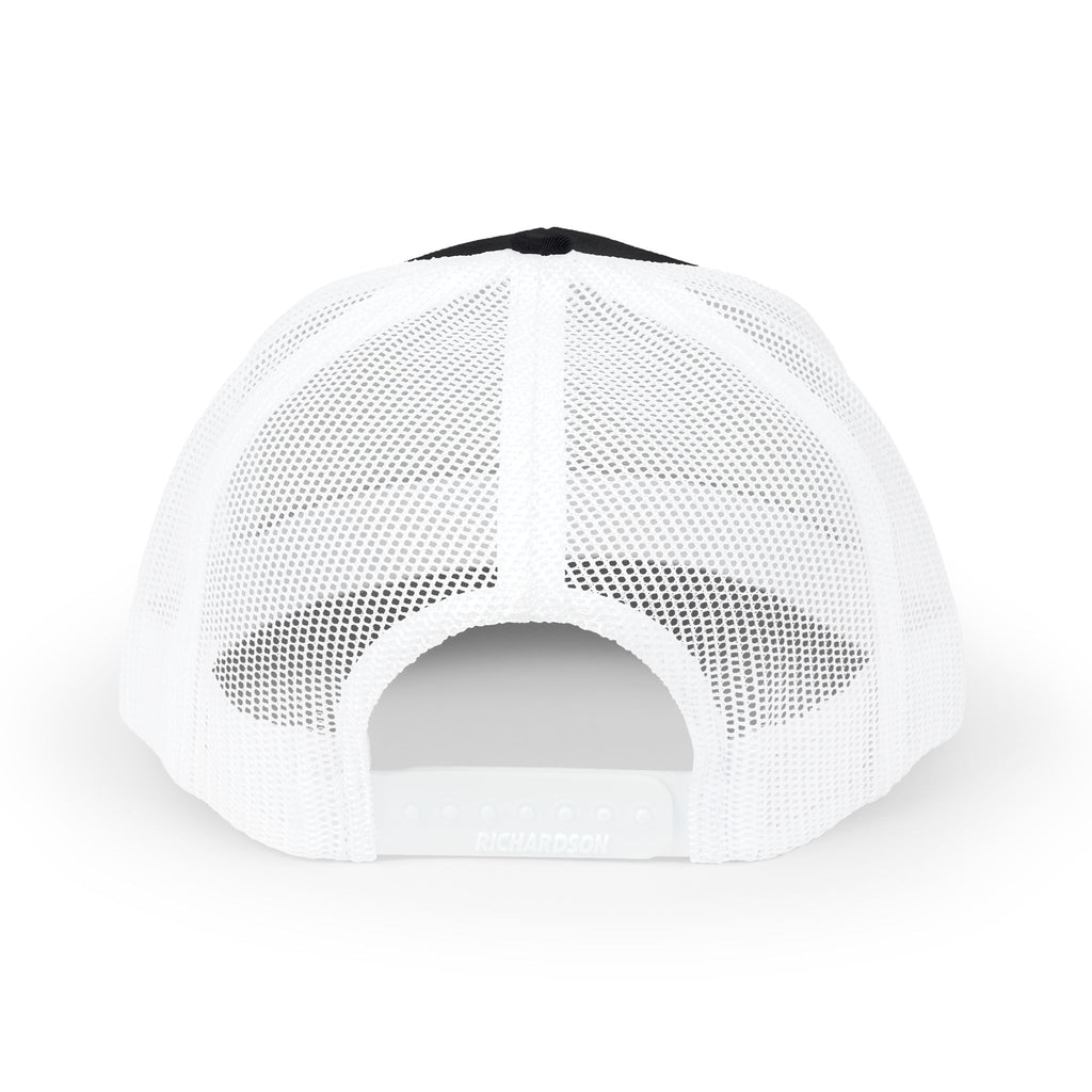Embroidered Snapback Mesh Hat