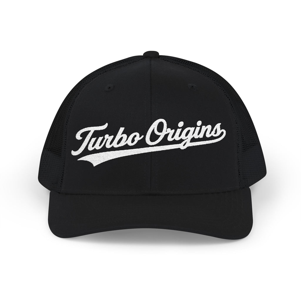 Embroidered Snapback Mesh Hat