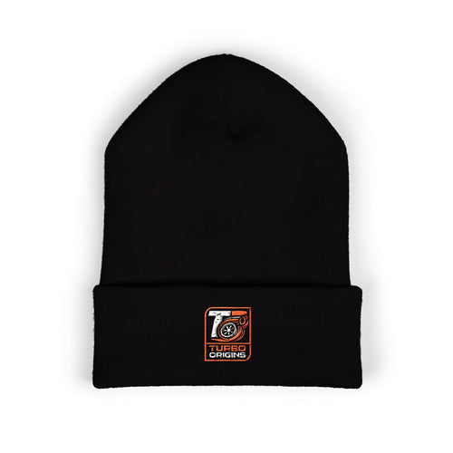 Embroidered Cuffed Beanie